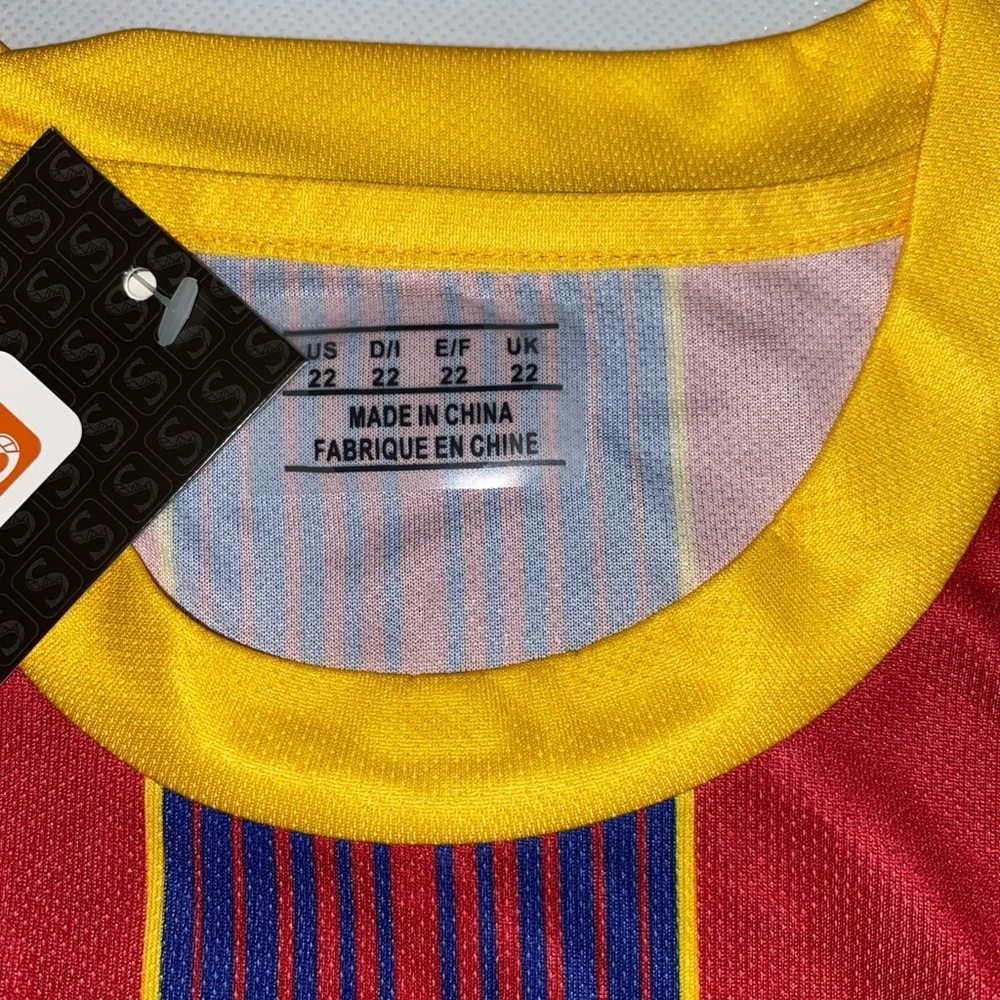 NEW Rezseitl Soccer Football Jersey No 10 Girls/boys w/ Socks Sweat Band Size 22 - Picture 3 of 9